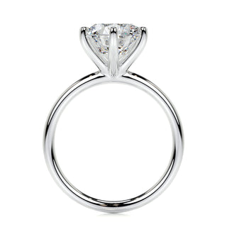2.0 CT Round Solitaire CVD E/VS2 Diamond Engagement Ring 6