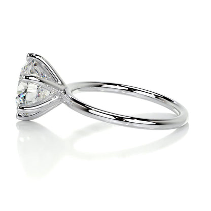 2.0 CT Round Solitaire CVD E/VS2 Diamond Engagement Ring 5