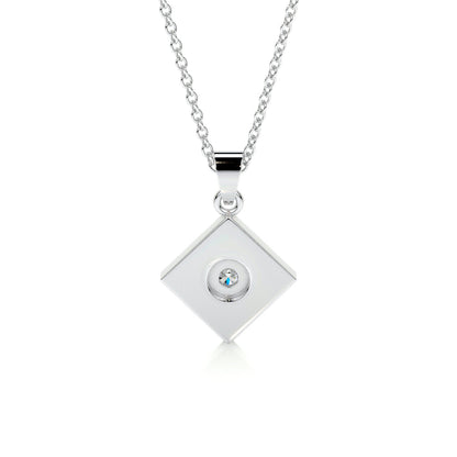 0.25 CT Round CVD F/VS Diamond Necklace 7