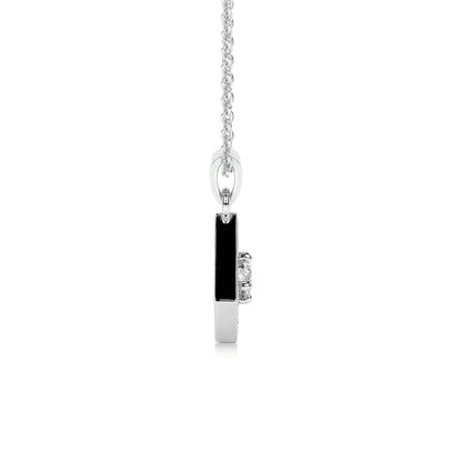 0.25 CT Round CVD F/VS Diamond Necklace 5