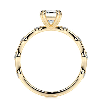 1.50 CT Emerald Solitaire CVD E/VS1 Diamond Engagement Ring 11