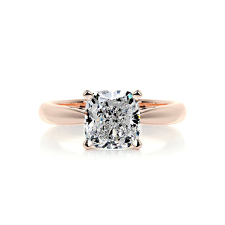 1.5 CT Cushion Solitaire CVD E/VS2 Diamond Engagement Ring 11
