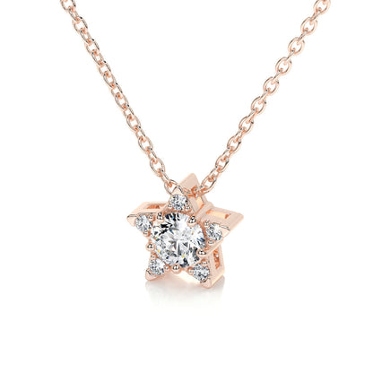 0.25 CT Round CVD F/VS Diamond Necklace 11