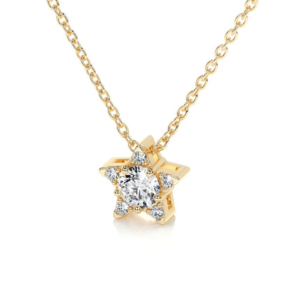 0.25 CT Round CVD F/VS Diamond Necklace 7