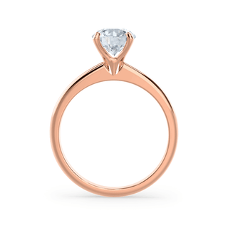 1.20 CT Round Shaped Moissanite Solitaire Style Engagement Ring 5