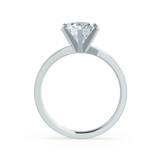 1.50 CT Round Shaped Moissanite Solitaire Engagement Ring 4