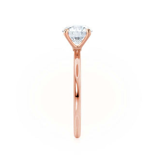 3.0 CT Elongated Cushion shaped Moissanite Solitaire Style Engagement Ring 2