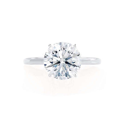 1.20 CT Round Shaped Solitaire Moissanite Engagement Ring 5