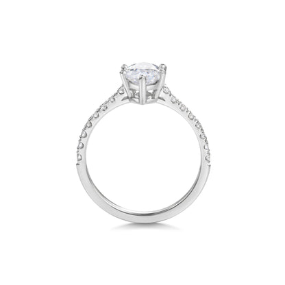 2 CT Marquise Solitaire CVD F/VS1 Diamond Engagement Ring 4