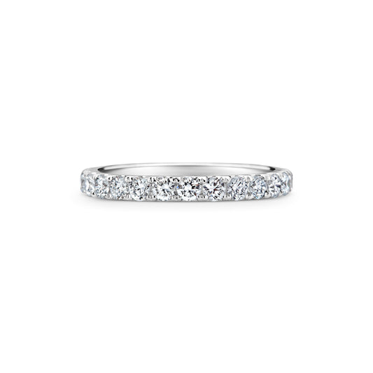 1.15 CT Round Full Eternity CVD EF/VVS Diamond Wedding Band 1