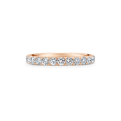 1.15 CT Round Full Eternity CVD EF/VVS Diamond Wedding Band 8