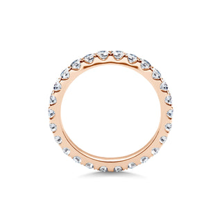 1.15 CT Round Full Eternity CVD EF/VVS Diamond Wedding Band 9