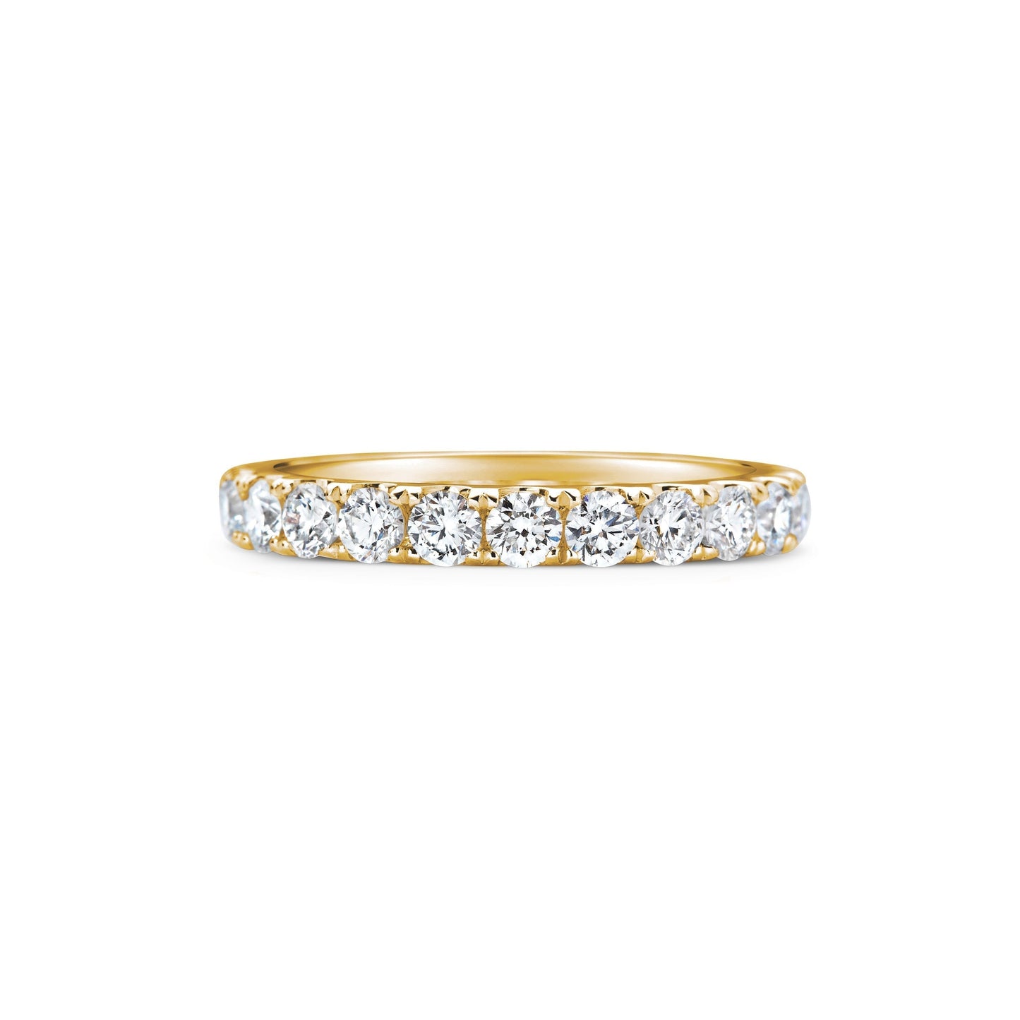 1.5 CT Round Full Eternity CVD EF/VVS Diamond Wedding Band 5