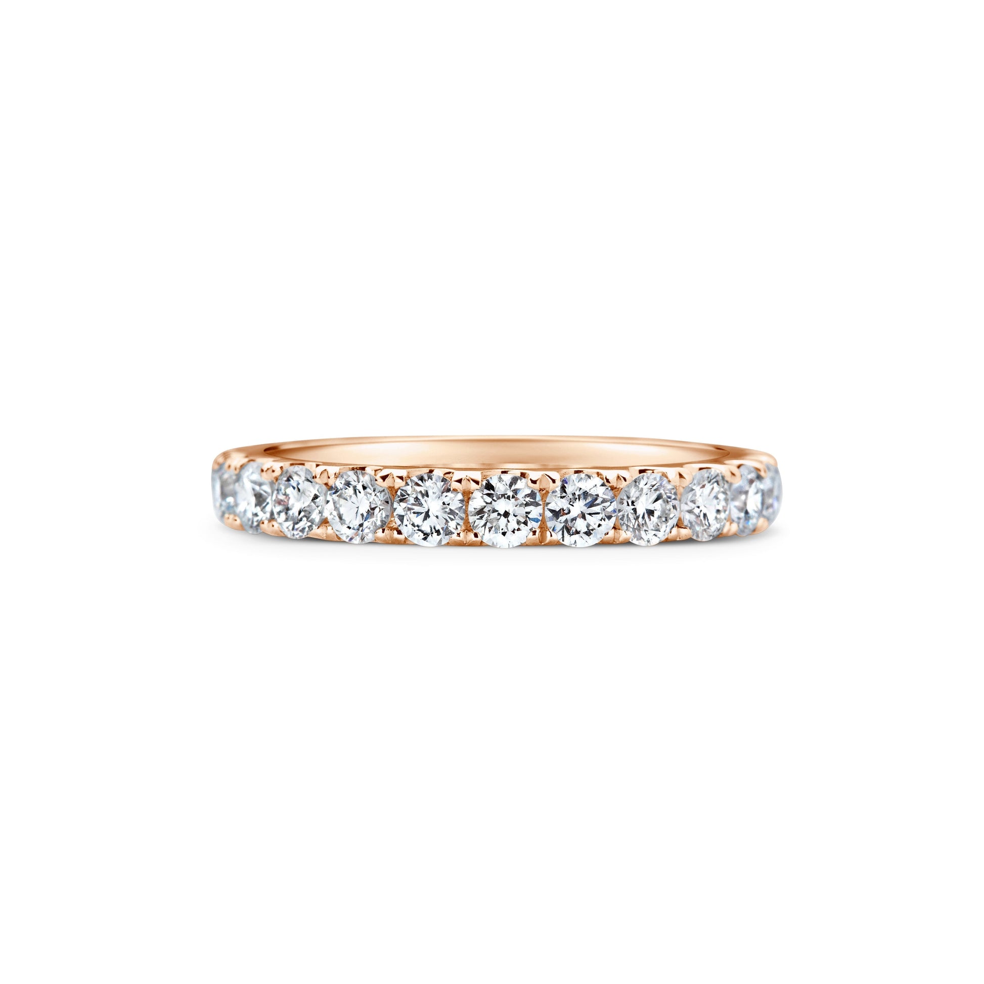 1.5 CT Round Full Eternity CVD EF/VVS Diamond Wedding Band 8