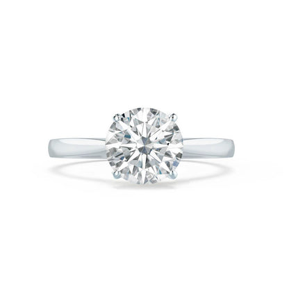 1.20 CT Round Shaped Solitaire Moissanite Engagement Ring 10